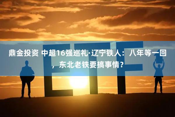 鼎金投资 中超16强巡礼·辽宁铁人：八年等一回，东北老铁要搞事情？