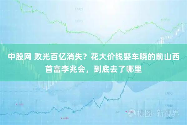 中股网 败光百亿消失？花大价钱娶车晓的前山西首富李兆会，到底去了哪里